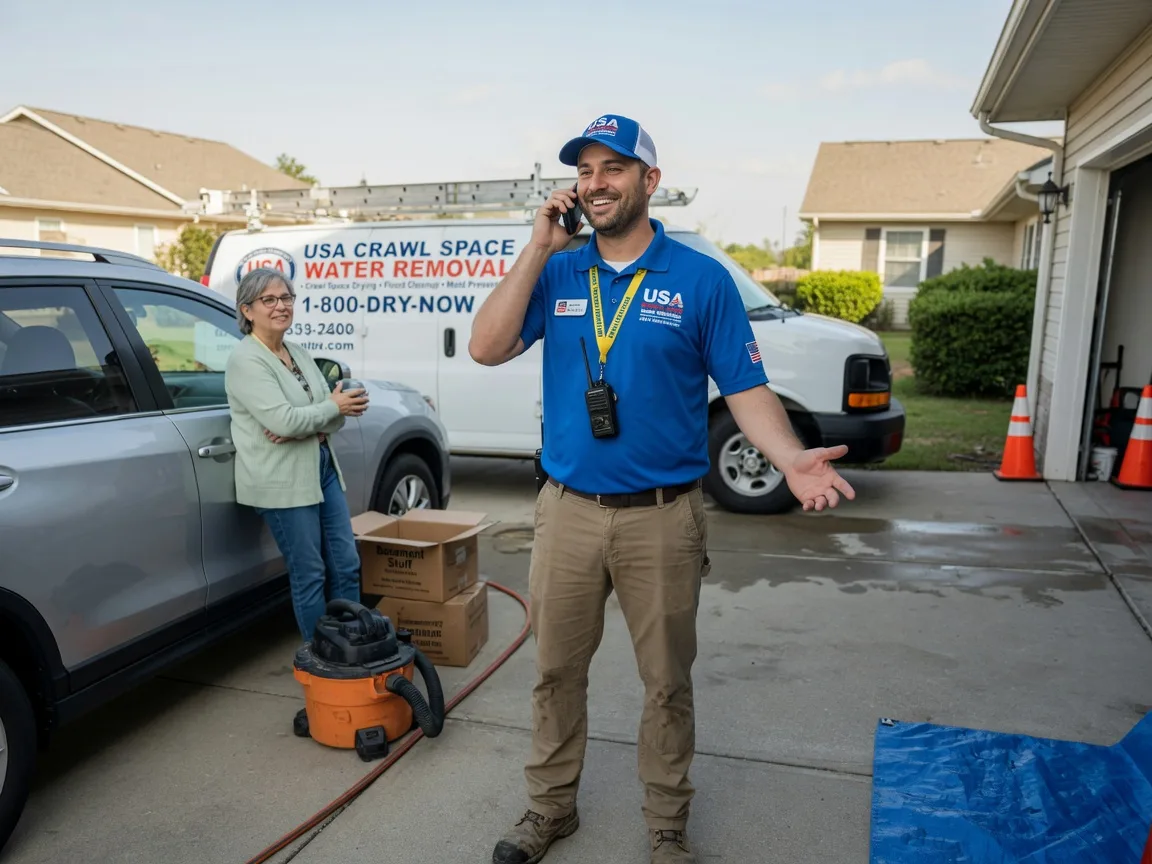Crawl Space Water Removal Lockesburg, AR FAQs